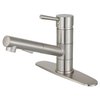 Gourmetier LS8408DL Concord Single-Handle Pull-Out Kitchen Faucet, Brushed Nickel LS8408DL